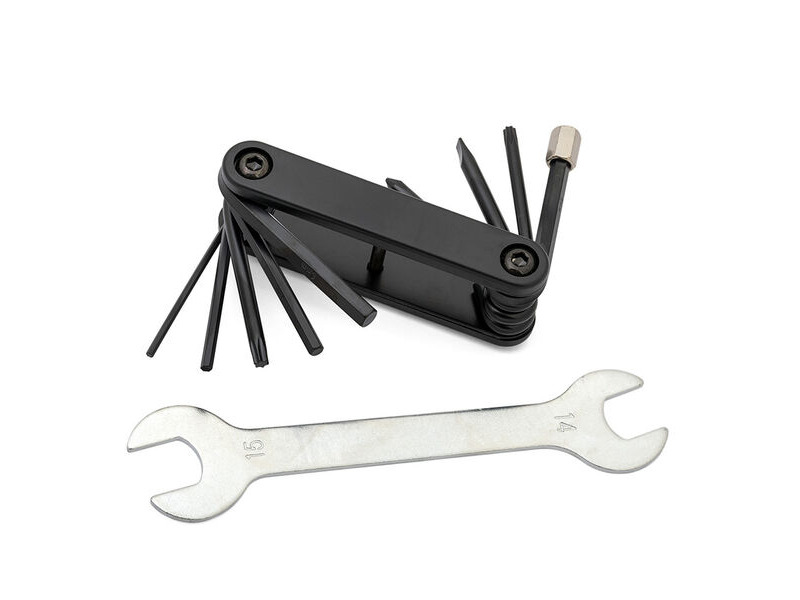 4-Jeri Basic Tool Kit 12 F Folding 2,3,4,5,6,8mm Hex, Flat & X, T20,25, 14/15 Pedal click to zoom image