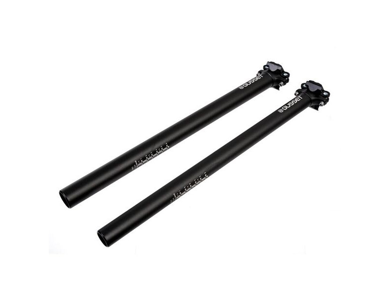 Gusset Components Lofty XXL Seatpost 450mm, Extra Long 6061 Alloy, Twin Bolt 31.6mm click to zoom image