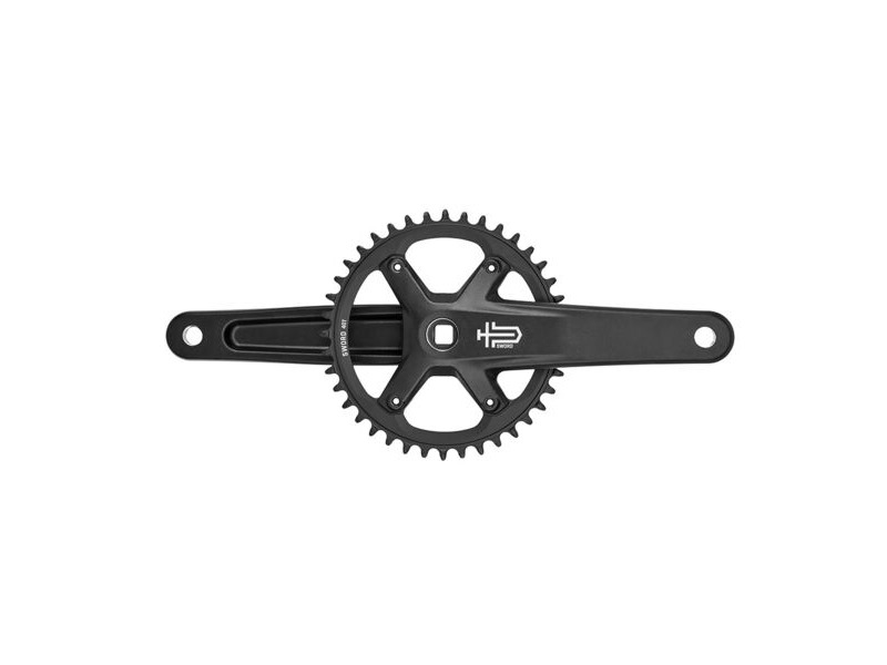 MicroSHIFT Sword Black 1x Crankset Alloy Arms, Square Taper fit, 40T Chainring, BB Not included click to zoom image