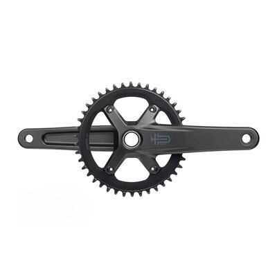 MicroSHIFT Sword 10 1x Crankset Alloy Arms, 24mm spindle, 42T Chainrings BB Not included