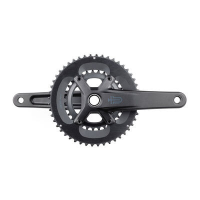 MicroSHIFT Sword 10 2x Crankset Alloy Arms, 24mm spindle, 48/31T Chainrings, BB Not included