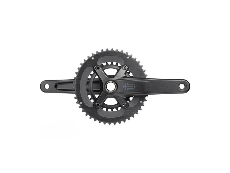 MicroSHIFT Sword 10 2x Crankset Alloy Arms, 24mm spindle, 46/29T Chainrings, BB Not included click to zoom image