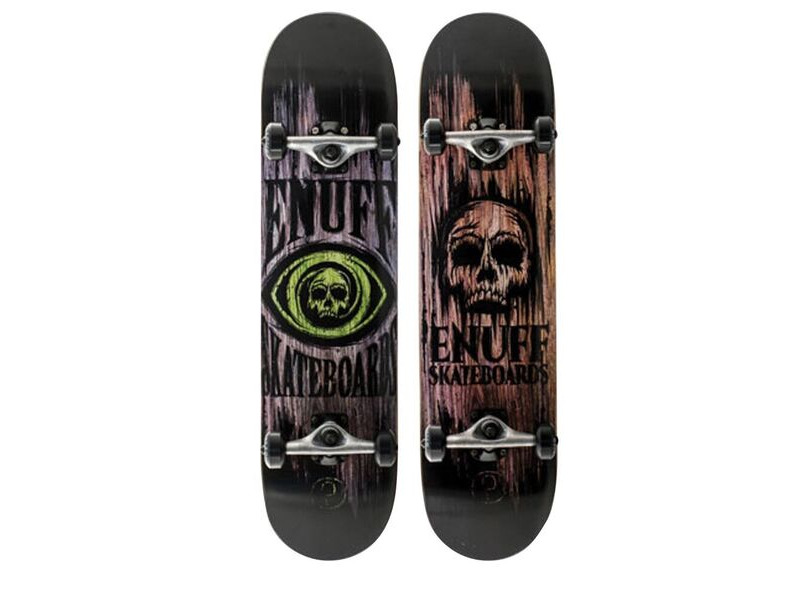 Stateside Enuff Skull Skateboard Canadian Maple Board ,ABEC 7 Bearings, 5" Trucks 31.5x7.75" click to zoom image