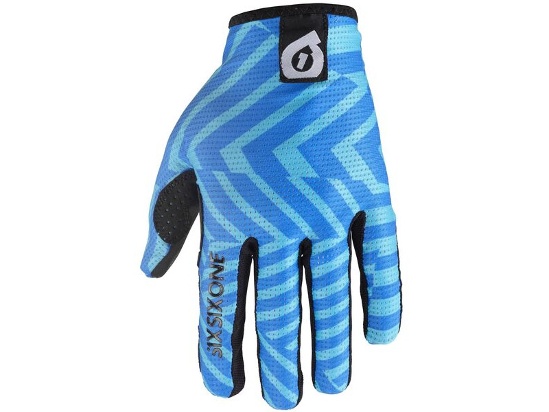 SixSixOne Comp Glove Dazzle Blue click to zoom image