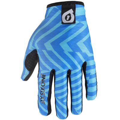 SixSixOne Youth Comp Glove Dazzle Blue