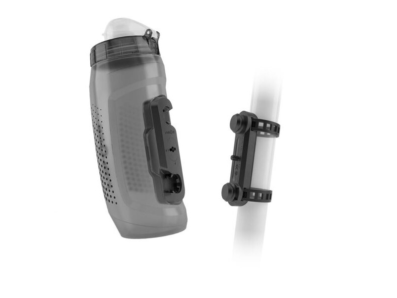 Fidlock TWIST Bottle Kit Uni 590 TWIST Technology bottle with removeable dirt cap and connector - includes universal mount (Re-closea click to zoom image