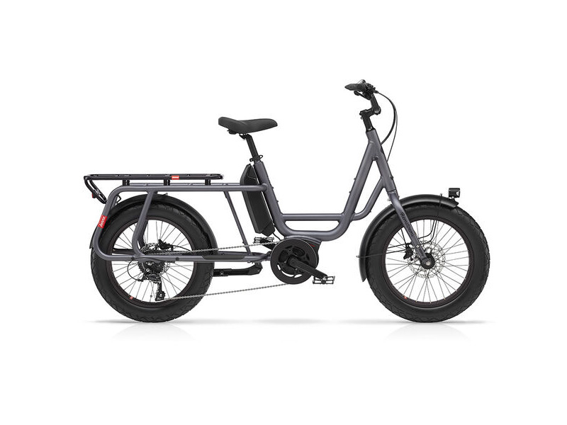 Benno Bikes RemiDemi XL Performance 1x9sp Cargo Bike, 250W 65Nm Performance Motor, 400Wh battery, Easy On frame Anthracite Grey click to zoom image